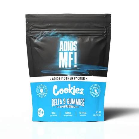 Cookies THCA Delta 9 Infused Gummies - 100mg per - 10CT/10Bags