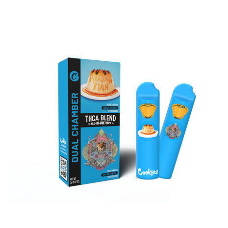 Cookies 1g THCA Dual Chamber Vapes 10CT