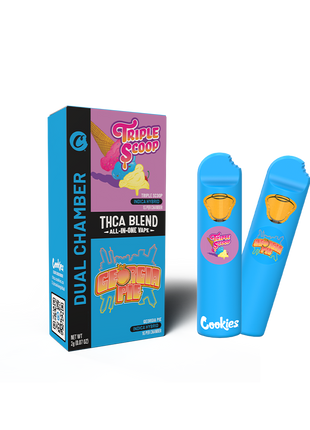 Cookies 1g THCA Dual Chamber Vapes 10CT