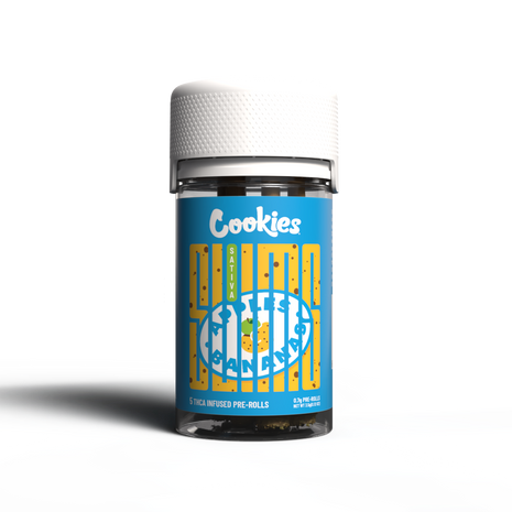 Cookies 0.7g THCA Infused Prerolls 5CT Jar - 6PK