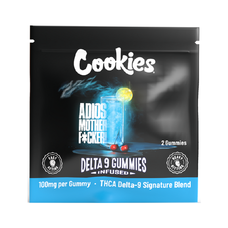 Cookies THCA Delta 9 Infused Gummies - 100mg per - 2CT/30BAGS